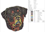 do cat dog and pet face embroidery digitizing with in hours
